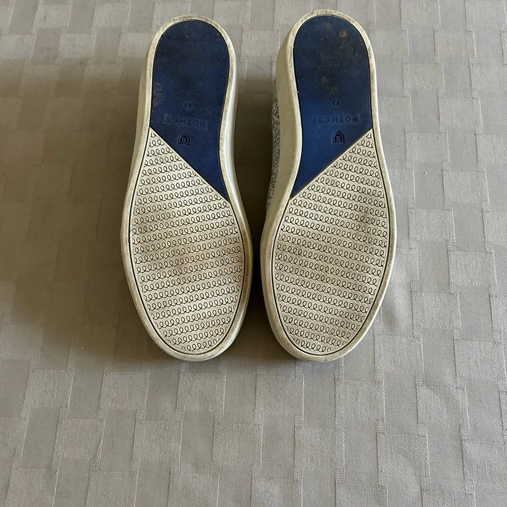 Rothy’s The Original Slip On Sneakers in Opal Python